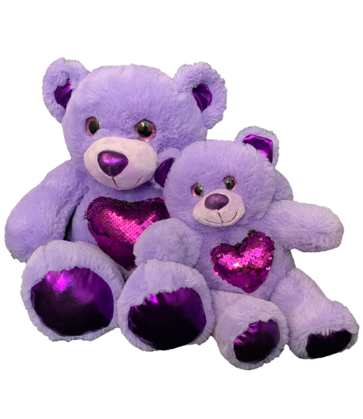 Purple Bear Make-A-Bear Home Pack (Glitz)
