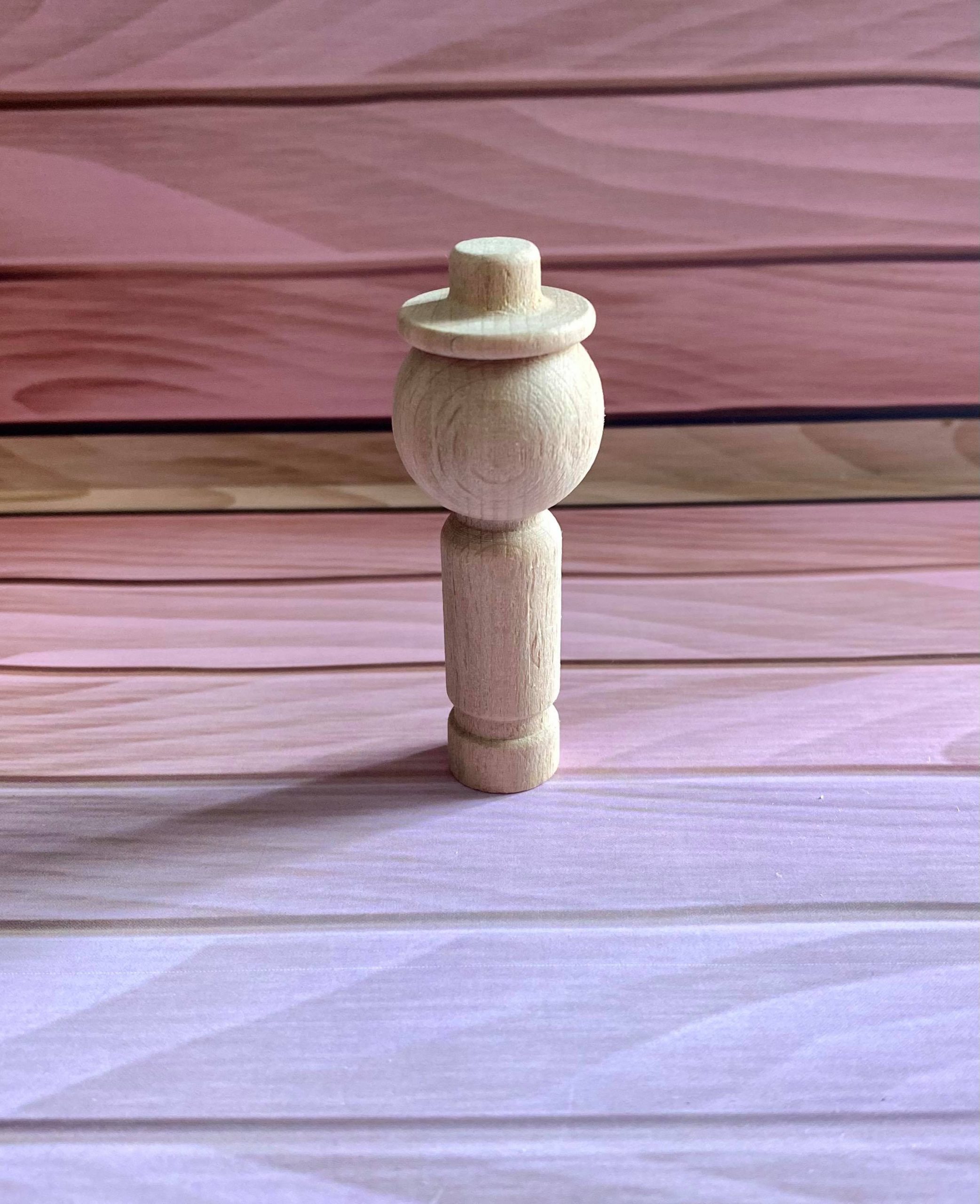 Wooden Peg Figures 2 - EN71:1-3