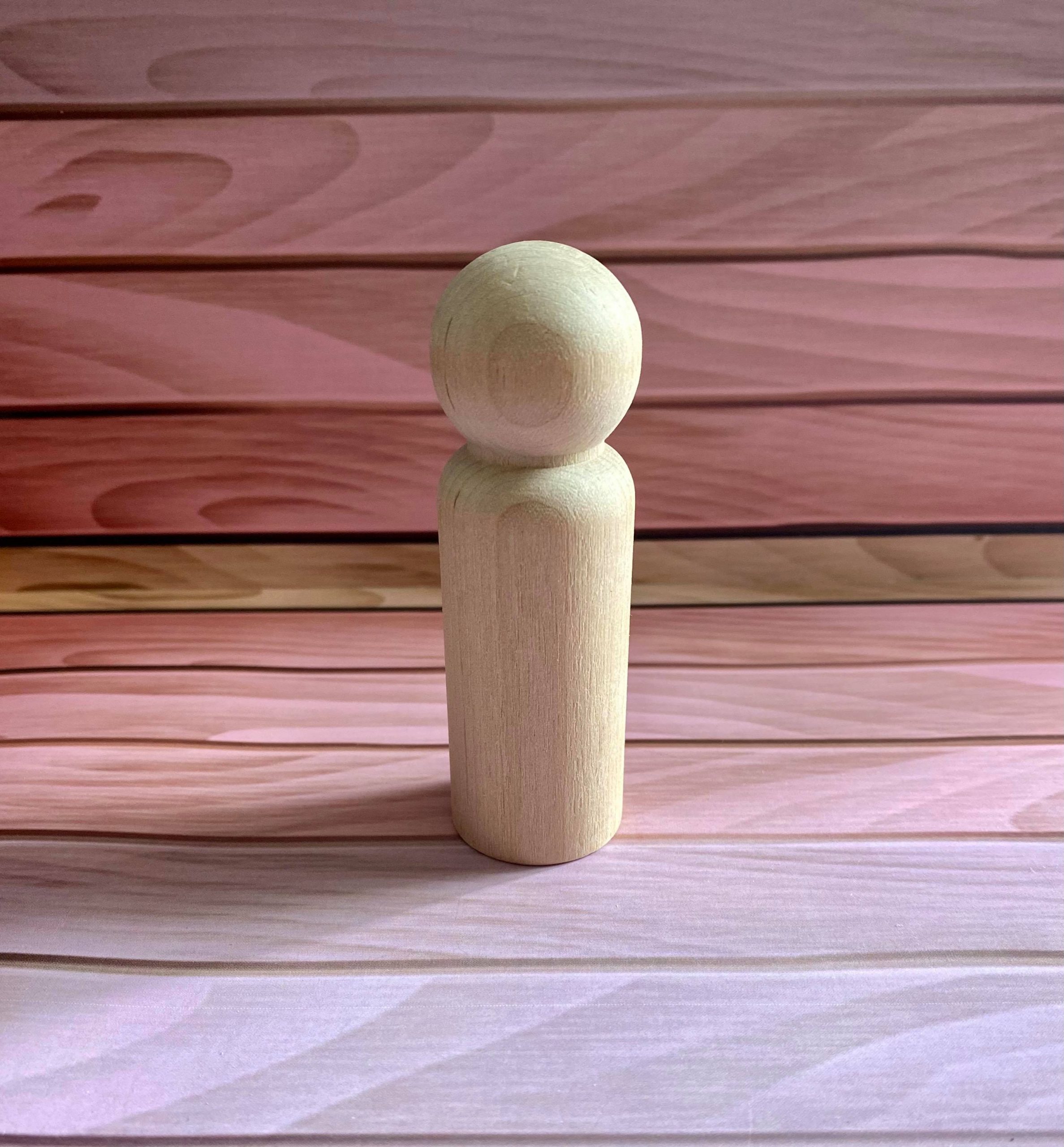 Wooden Peg Figures 12 - 9cm